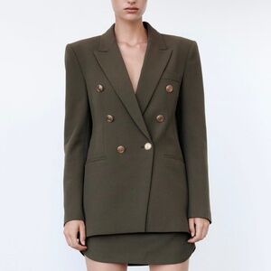 Double breasted blazer